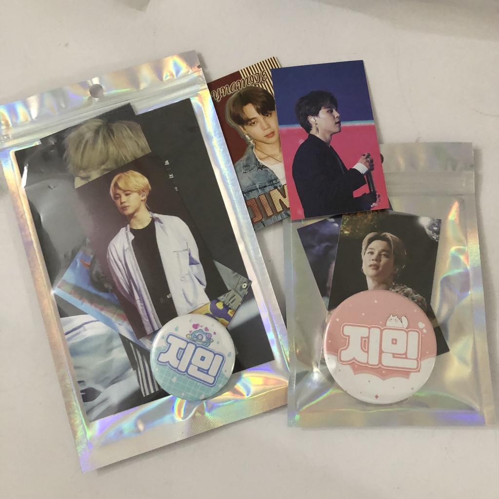 1000 Túi zip hologram đựng goods nail box mỹ phẩm xinh xắn cute hột me (giá sỉ) KAS - KPOP ALL STARS