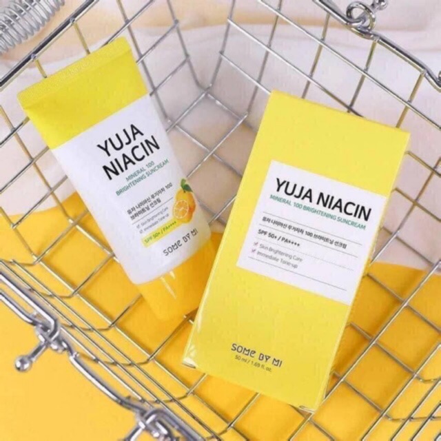 Kem Chống Nắng Some By Mi - Chống Nắng Some By Mi Yuja Niacin Mineral 100 Brightening Suncream Spf50 Pa++++ Sản Phẩm Tốt Chất Lượng Cao Cam Kết Hàng Giống Mô Tả Vui Lòng Inbox Để Shop Tư Vấn Thêm