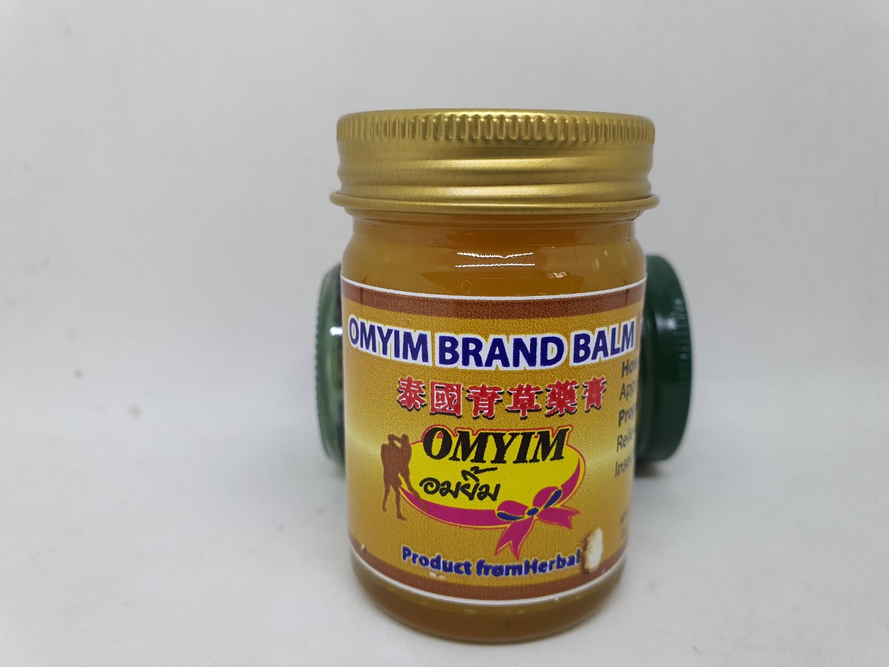 Dầu Cù Là Omyim Brand Balm Chính Hãng Màu Vàng Thái Lan 50 Gam