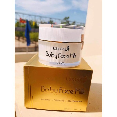 Baby Face Milk Cream Cấy Trắng Hàng Chính Hãng