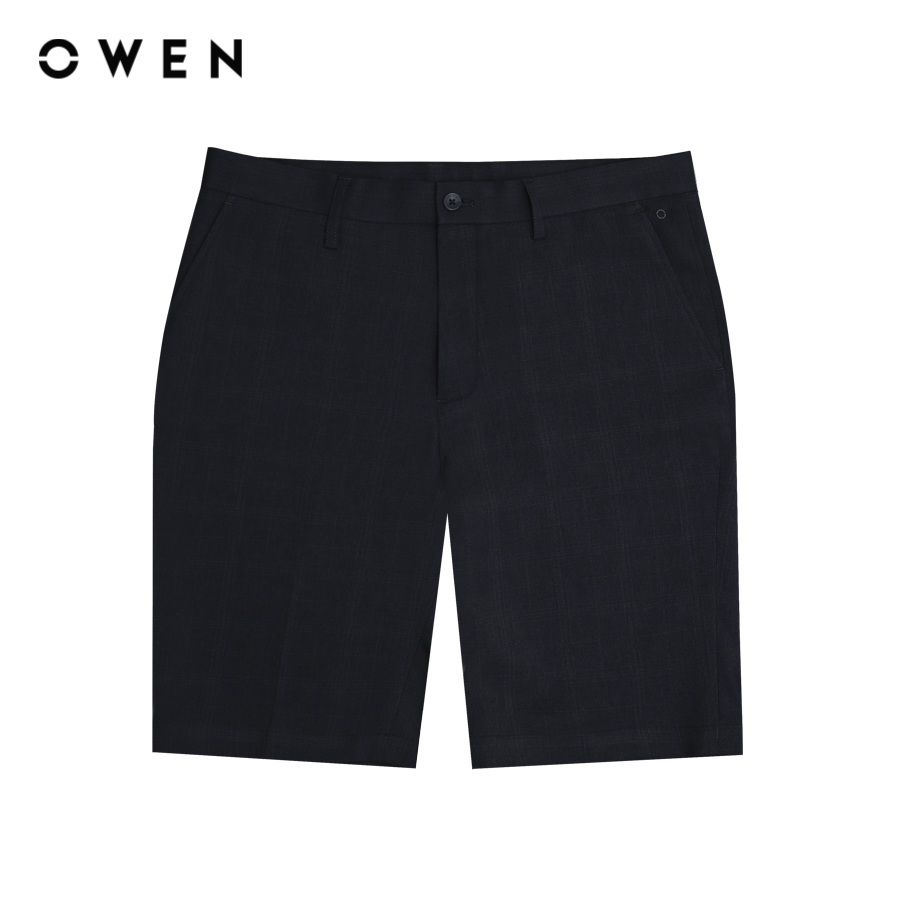 OWEN - Quần short Trendy SV242890 màu Xám đậm chất liệu Nano