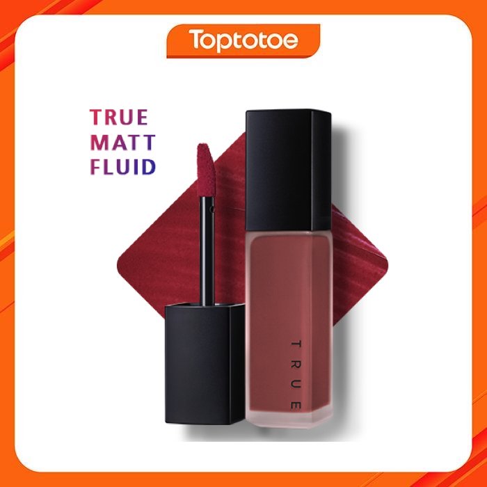 Son Kem Lì Apieu True Matt Fluid #Rd04 Red & Night 5.7G