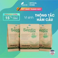 Ecoclean SEPTIC 100g - Men Vi Sinh Xử Lý Hầm Cầu Bể Phốt USA - Hết hút hầm cầu