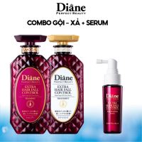 Dầu Gội Dầu Xả Kiểm Soát Ngăn Ngừa Rụng Tóc Lên Đến 96% - Moist Diane Extra Hair Fall Control