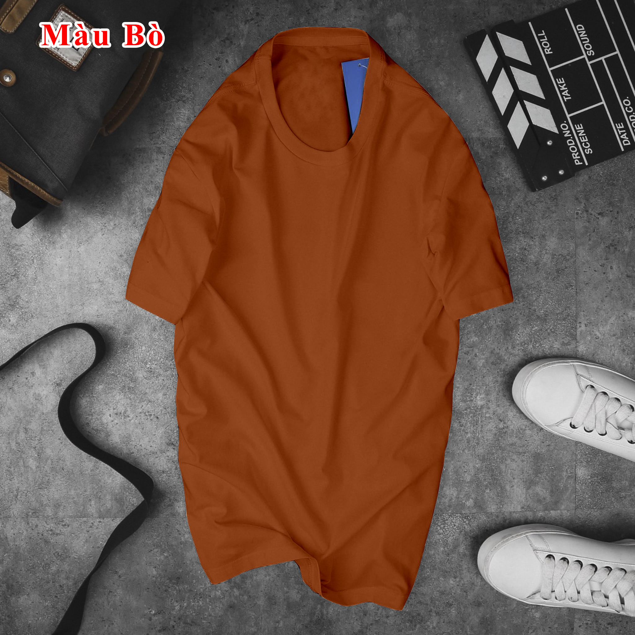 Áo Thun Nam Trơn Cổ Tròn vải Cotton co giãn dày dặn phông trơn basic tay ngắn nhiều màu