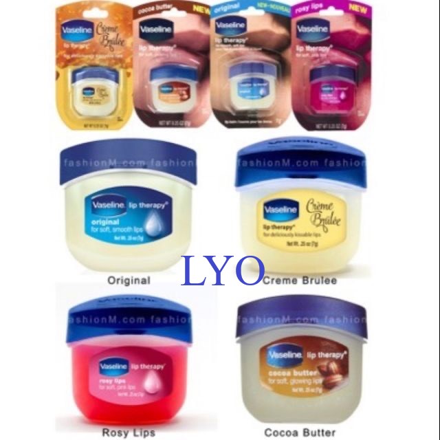 Sáp dưỡng môi Vaseline lip Therapy 7g - Mỹ ( 4 màu )  - Lyo Shop