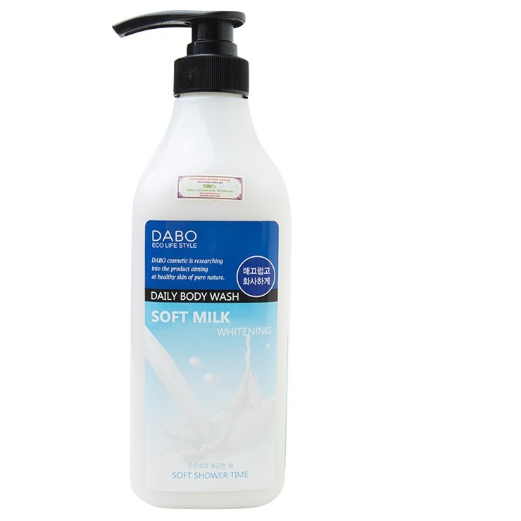 Sữa Tắm Trắng Da Sữa Tươi Dabo Milk Hàn Quốc Cao Cấp 750Ml