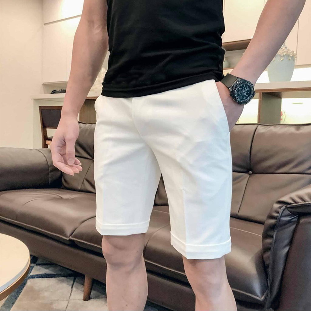 Quần short quần short nam quần ngố nam chất kaki dày dặn form chuẩn thoải mái