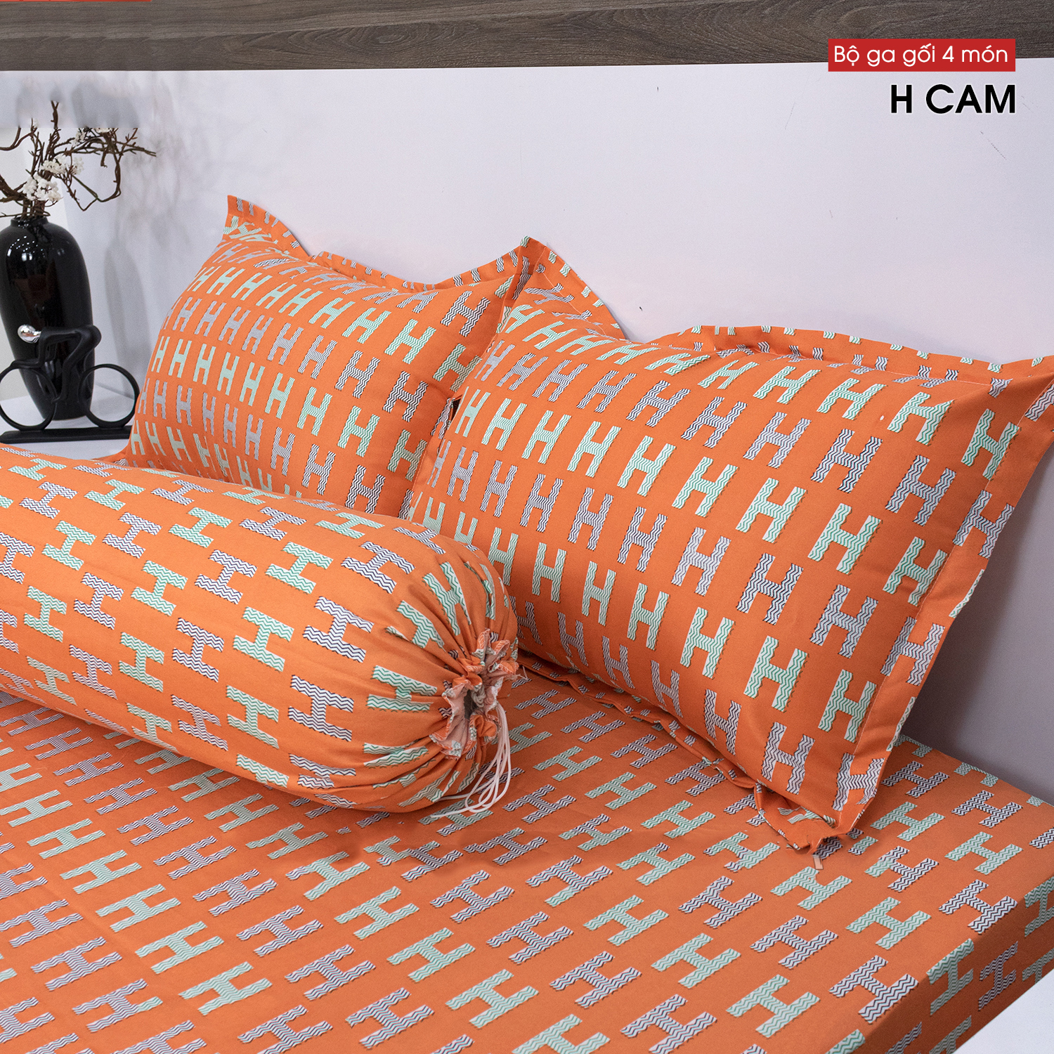 Vỏ gối ôm áo gối ôm dây kéo 35x105cm - bao gối ôm thoáng mát không xù lông