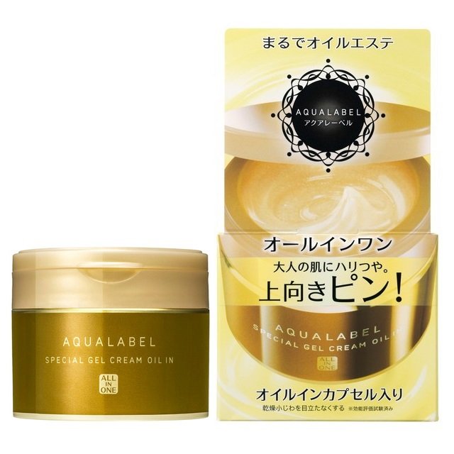Kem dưỡng da chống lão hóa Shiseido Aqualabel Special Gel Cream Oil in 90g - Nhật bản