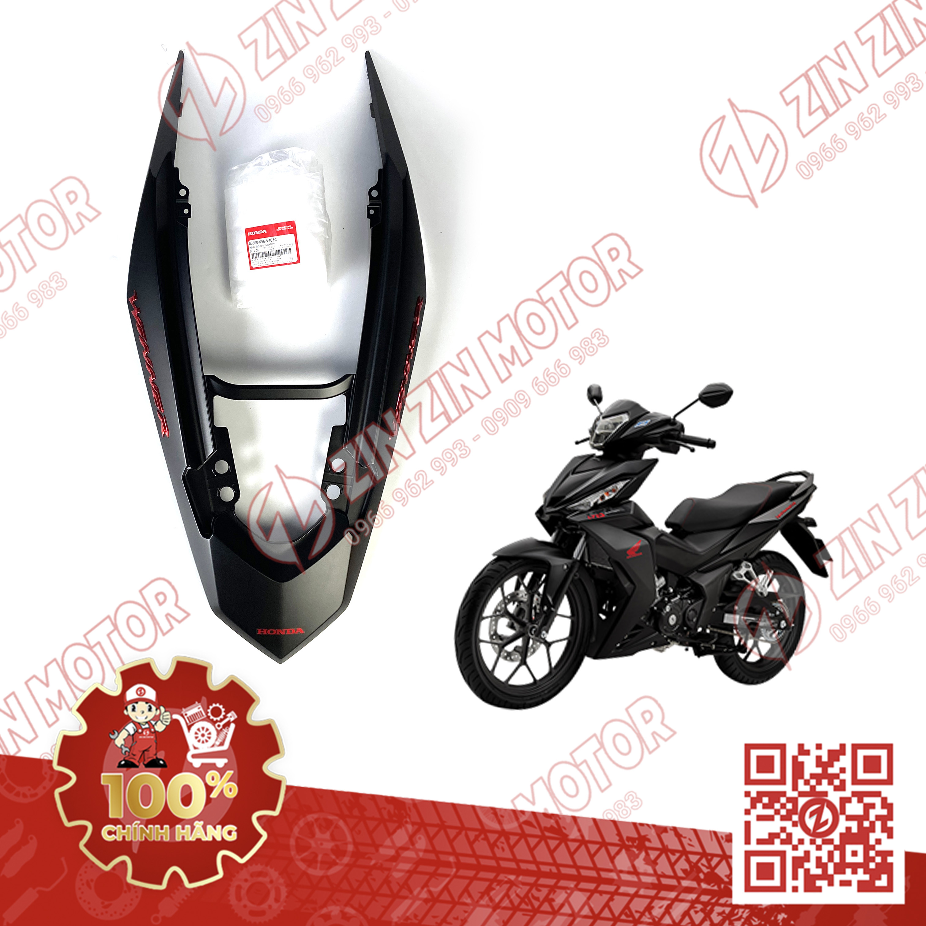 Chữ A Ốp Sườn Ốp Đuôi Sau Winner V1 Đủ Màu 83500-K56-V90ZA 83500-K56-V30ZD Chính Hãng Honda - ZINZIN