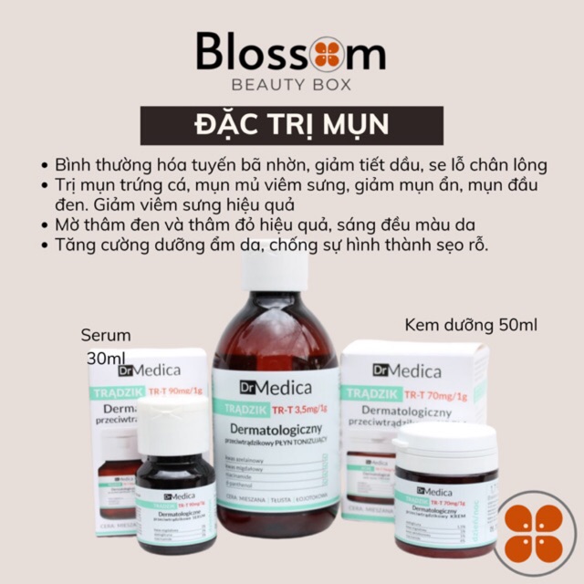 Kem Dưỡng Mụ.n Dr Medica Bielenda