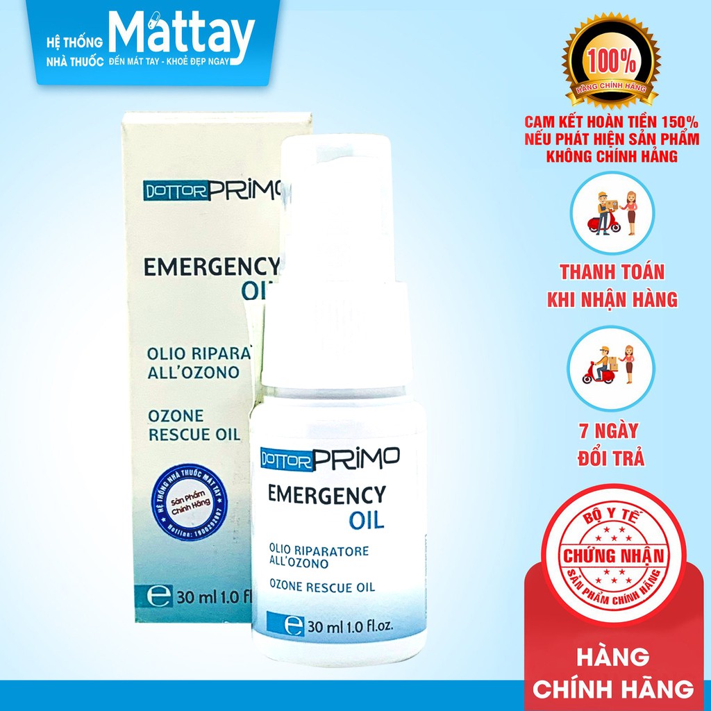 Dầu Xịt Kháng Khuẩn Vết Thương Dottorprimo Emergency Oil 30Ml