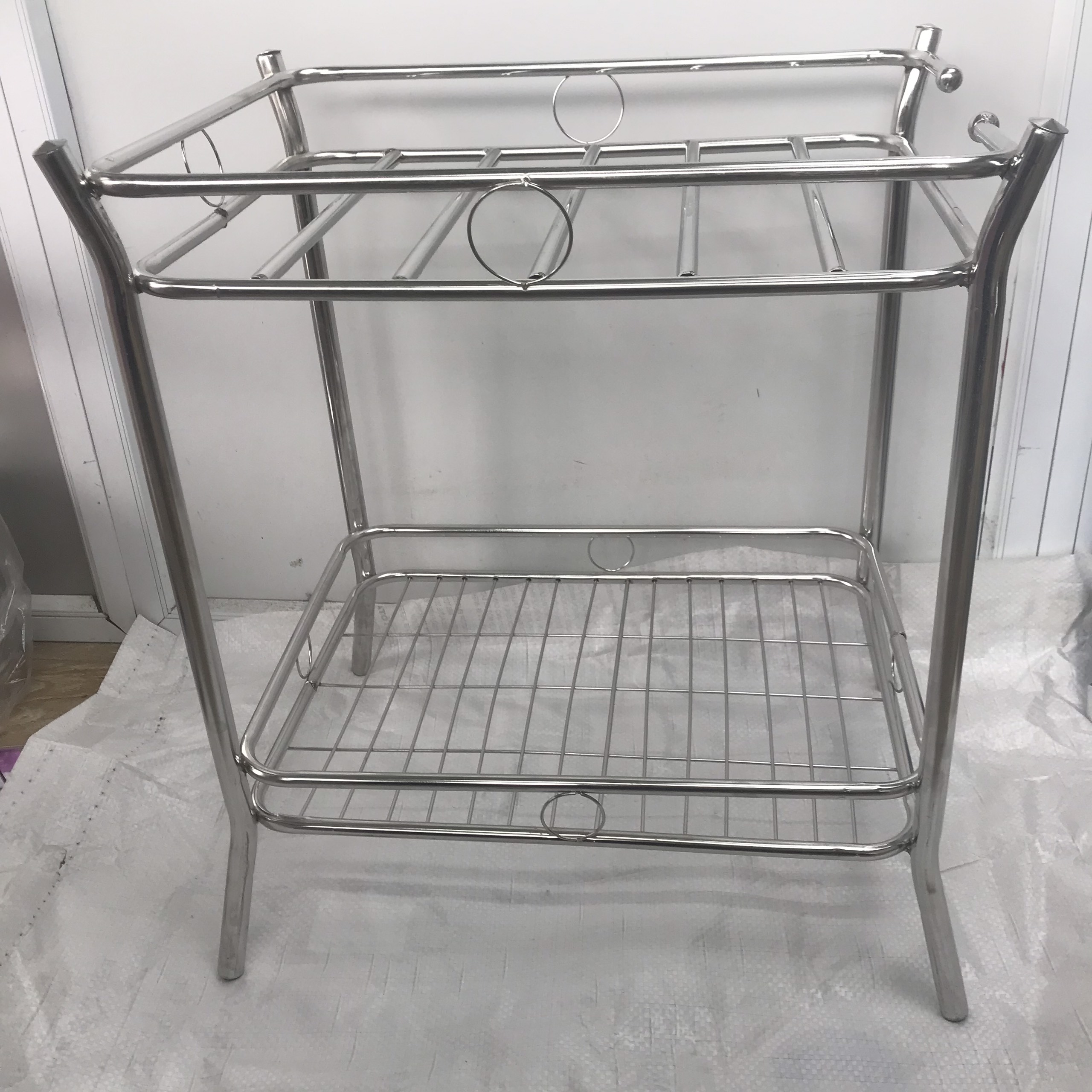 Kệ để bình nước 20 lít nồi cơm điện bằng inox chuẩn inox 201 100% kích thước lớn