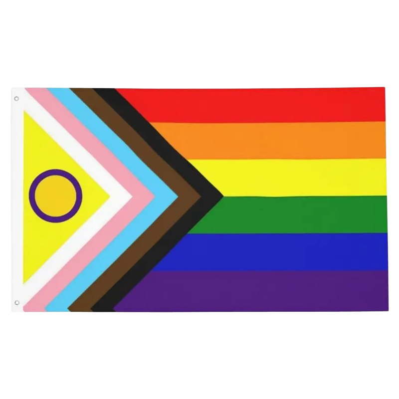 Cờ LGBT Tiến bộ Tự hào PLUS (Progress Pride Flag)