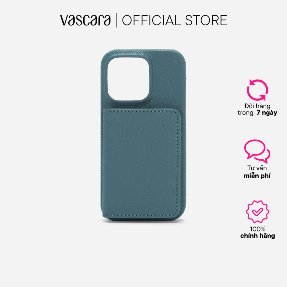 [Voucher 10% | 25.04 - 29.04] Vascara Ốp lưng điện thoại iPhone 14 Pro Phối Ví Mini Đựng Thẻ - IPC 1405