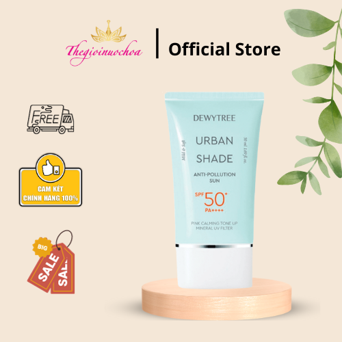 Kem chống nắng chống ô nhiễm DEWYTREE URBAN SHADE ANTI-POLLUTION SUN SPF50+ PA++++