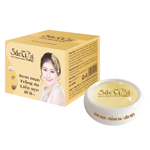 [Hcm]Kem Trị Mụn - Trắng Da - Liền Sẹo - Sắc Tiên Today (8G)