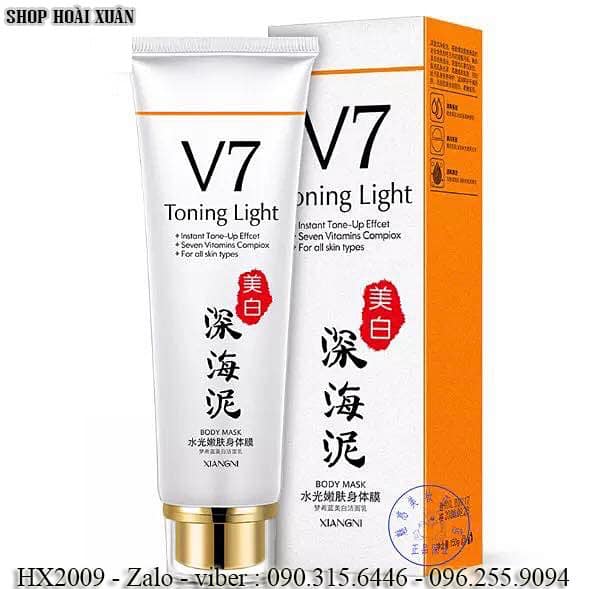 [Hcm]Sữa Tắm Trắng Toàn Thân Và Mặt Bùn Khoáng Tự Nhiên V7 Tonigh Light Xiangni - Hx2009 - Làm Đẹp / Chăm Sóc Cá Nhân / Tắm & Chăm Sóc Cơ Thể / Sữa Tắm