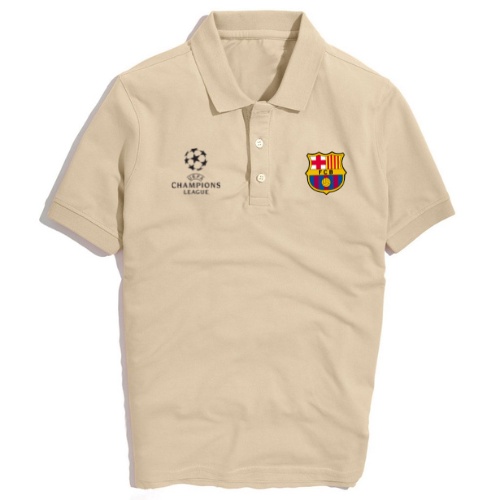áo thun có cổ áo polo nam nữ barca siêu đẹp chất vải cotton cá sấu gai mịn thời trang thể thao thanh