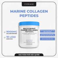 Bột Collagen Đại Dương Codeage - Marine Collagen Peptides 450g Giúp Da Căng Bóng Và Bổ Sung Lượng Collagen Thiếu Hụt