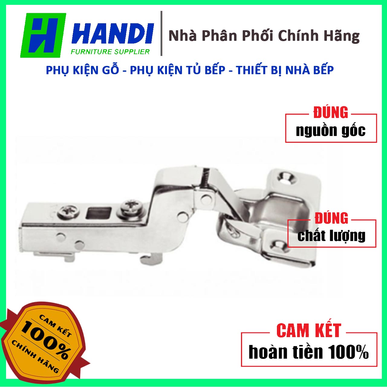 Bản lề giảm chấn lọt lòng Hafele 311.01.502 (hàng chính hãng)