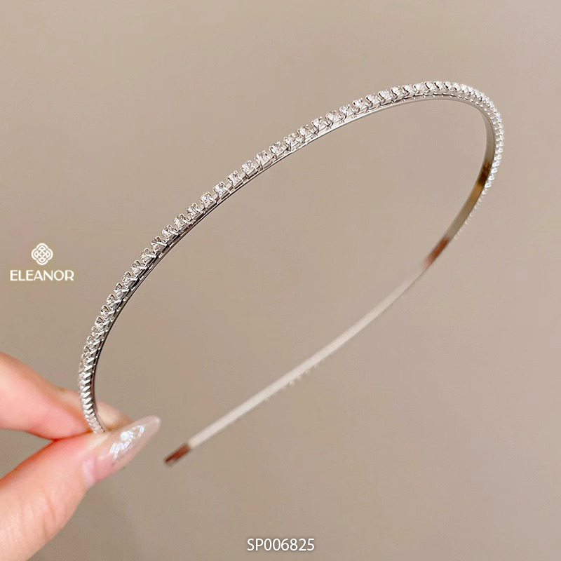 Cài tóc nữ Eleanor Accessories băng đô đính đá lấp lánh phụ kiện tóc 6825