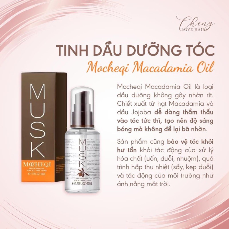 Tinh Dầu Dưỡng Tóc Macadamia Chenglovehair