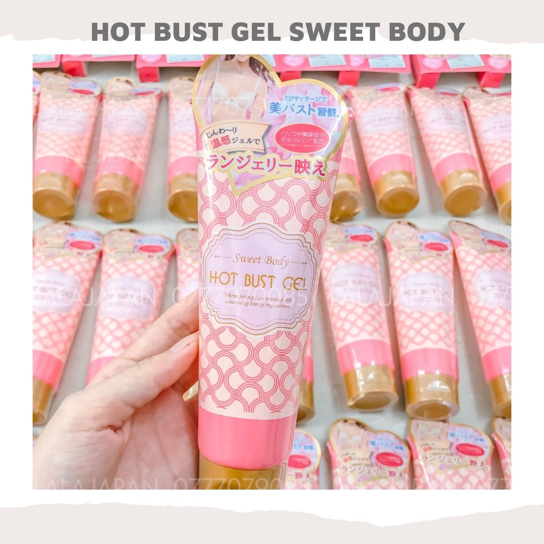 [Hcm]Gel Nóng Massage Vùng Ngực Sweet Body Nhật Bản