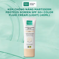 Kem chống nắng MartiDerm Proteos Screen SPF 50+ Color Fluid Cream (Light) (40ml)