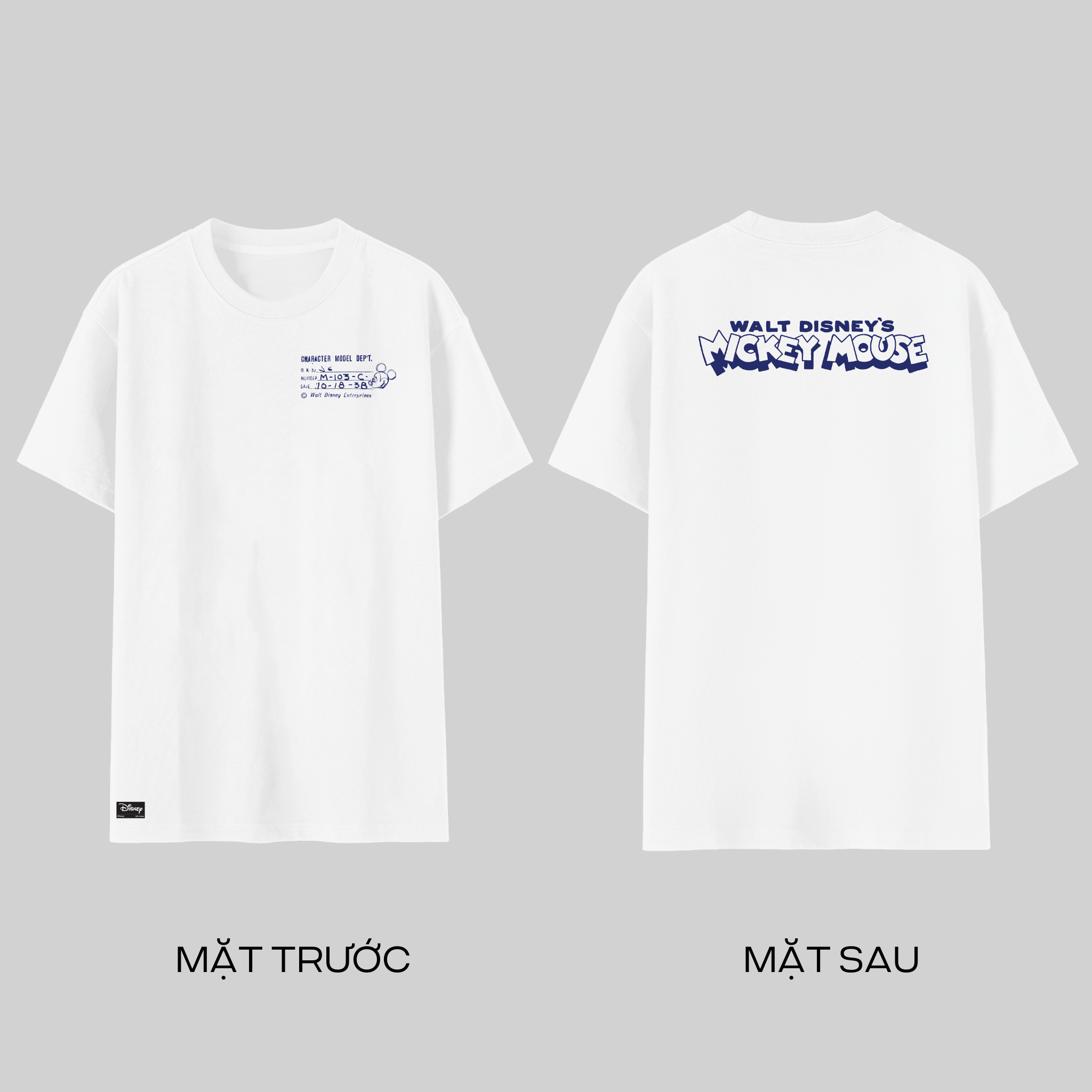 [MUA 3 GIẢM 12%]Áo thun Relaxed Fit 84RISING Mickey Starring Mickey Mouse