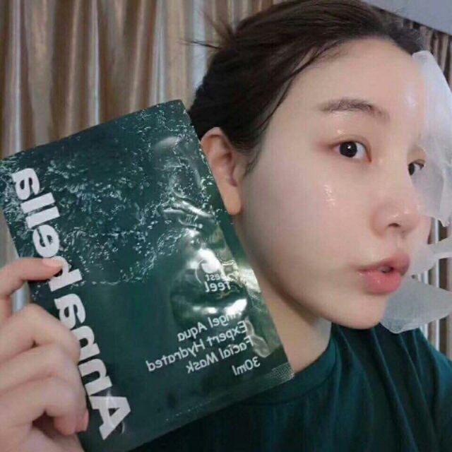 [HCM]Combo 20 Mặt nạ Rong Biển Annabella tảo xanh hàng xách tay thái giải pháp ưu việt cho là da mụn và thâm