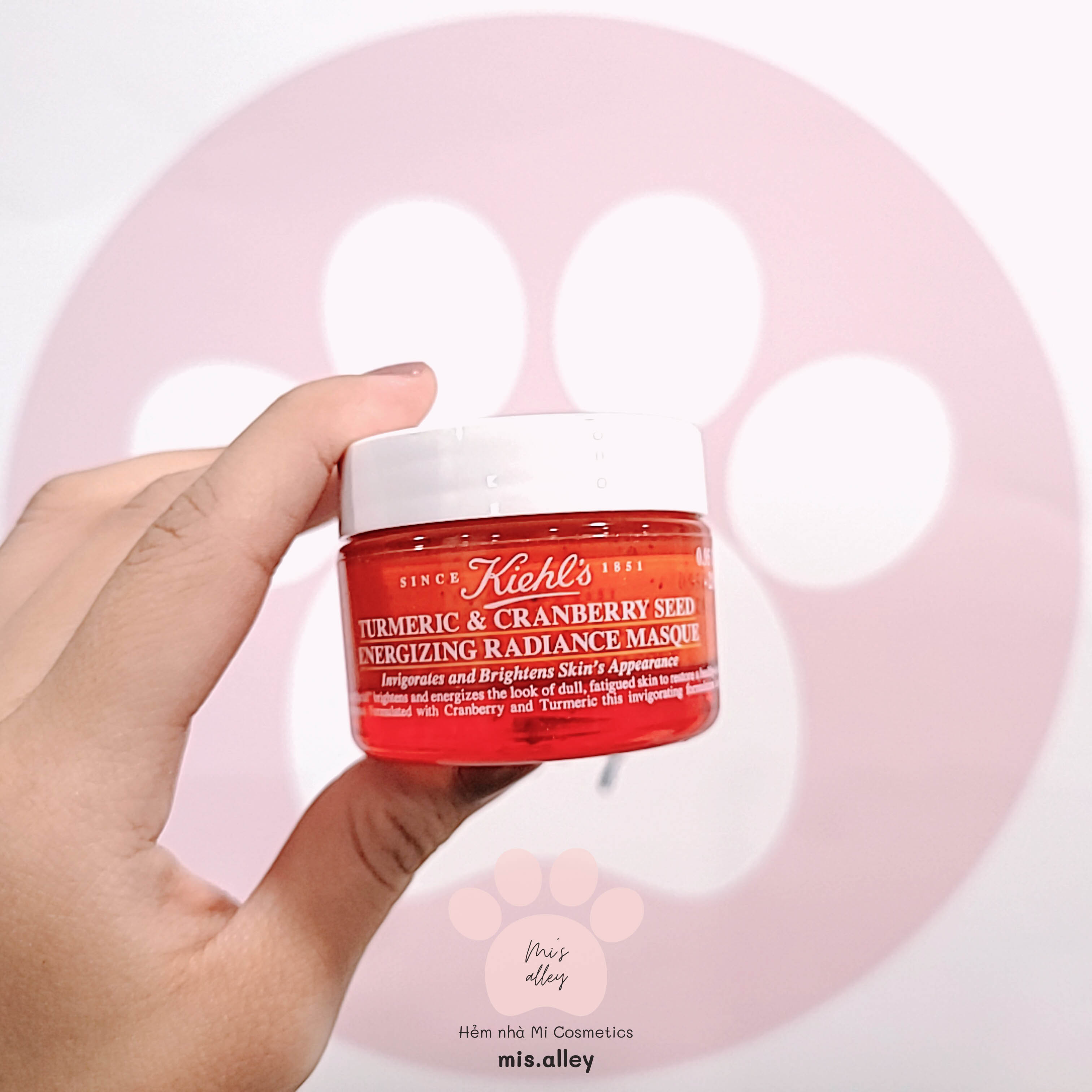 [Hcm]??Kiehl’s?? Mặt Nạ Nghệ Và Hạt Mạn Việt Quất Giảm Thâm Nám Tumeric & Cranberry Seed Energizing Radiance Masque Full Size | Bill Us