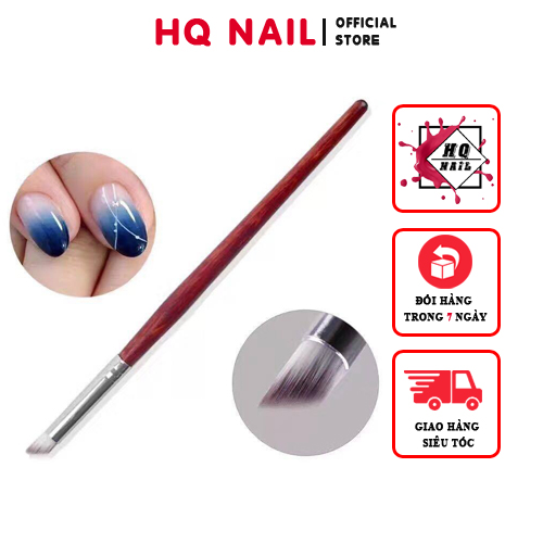 Cọ Dặm Omber Cán Gỗ Dụng Cụ Tiện Lợi Cho Thợ Nail