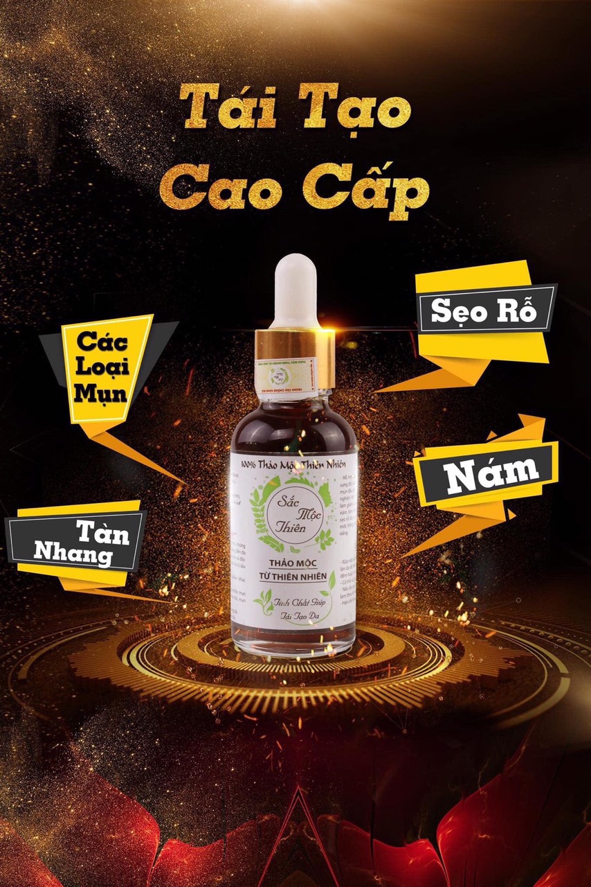 Sắc Mộc Thiên Tái Tạo Da mụn thâm sẹo CAO CẤP 30ml