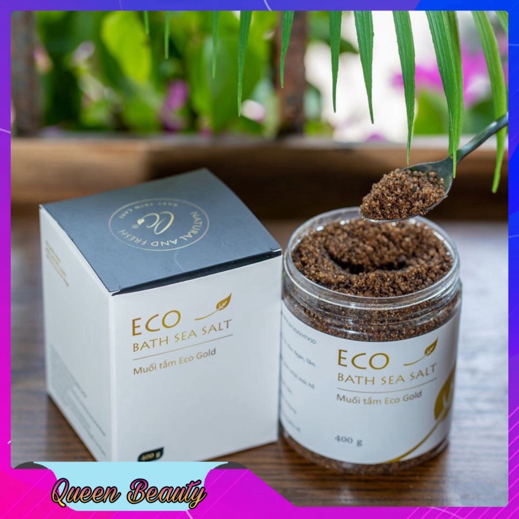 Muối tắm bé Eco gold 400g Muối tắm bé ECO – Gold (400 gram) Làm sách bé an toàn hiệu quả