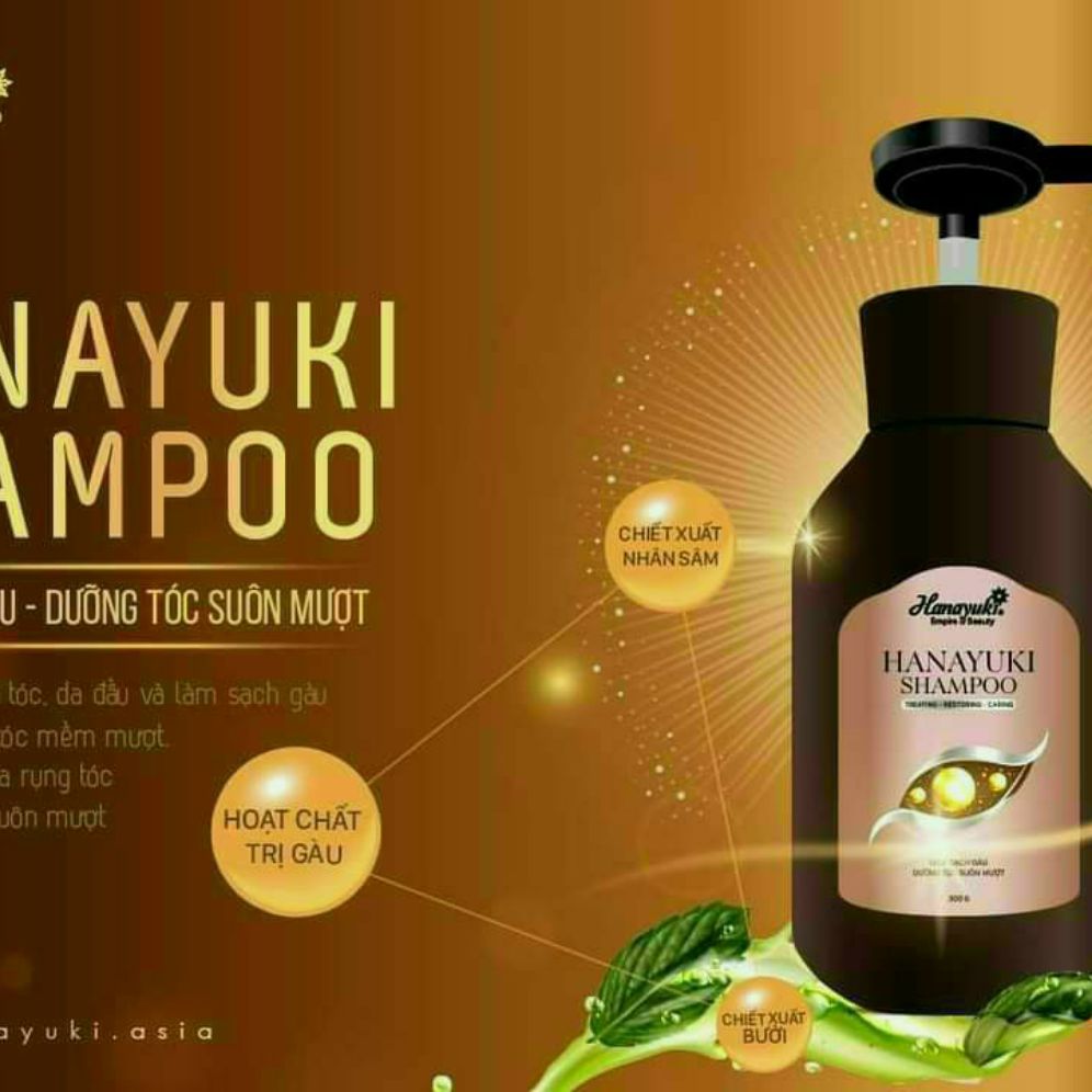 dầu gội hanayuki