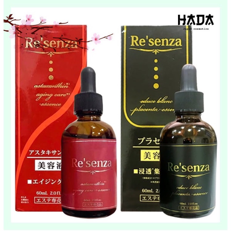 Serum Nhau Thai Ngựa Re’senza Nhật Bản 60Ml 2 Màu Đỏ - Đen