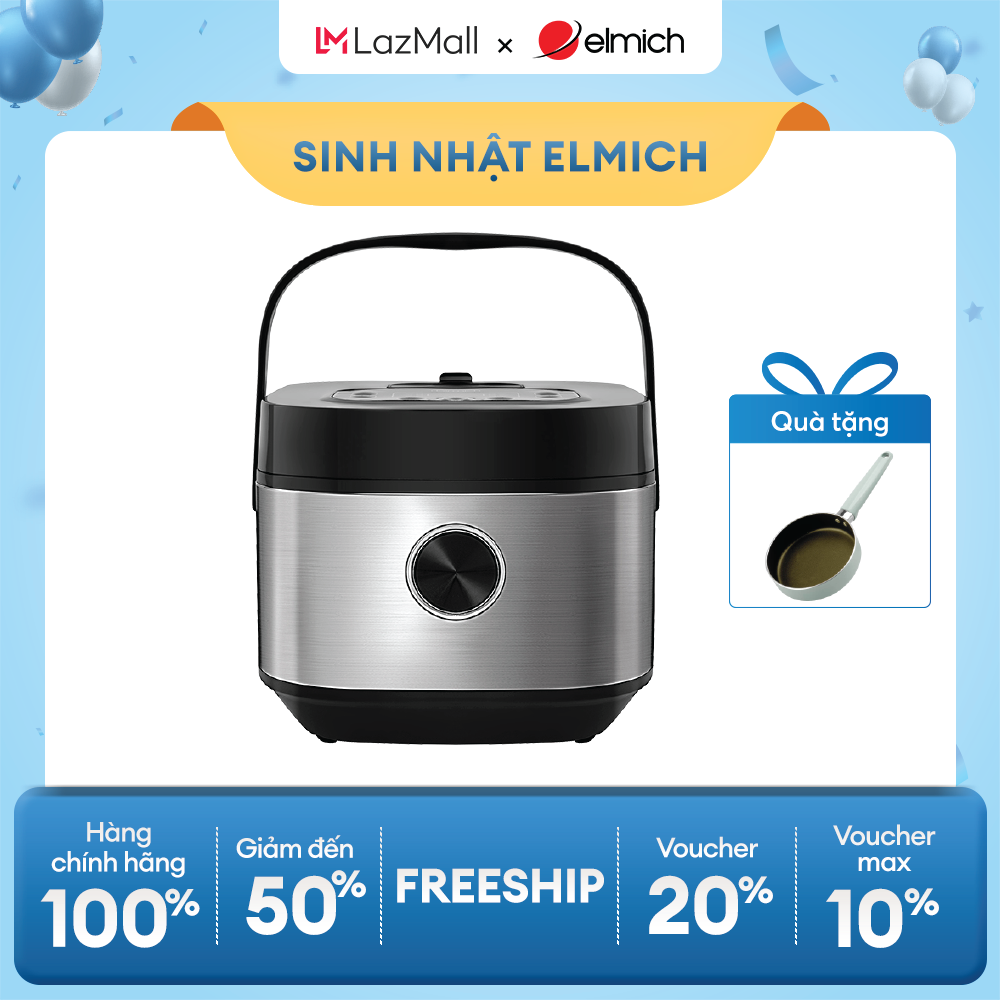 (Duy nhất 20.05)Nồi cơm điện tử Elmich 1.8L RCE9131