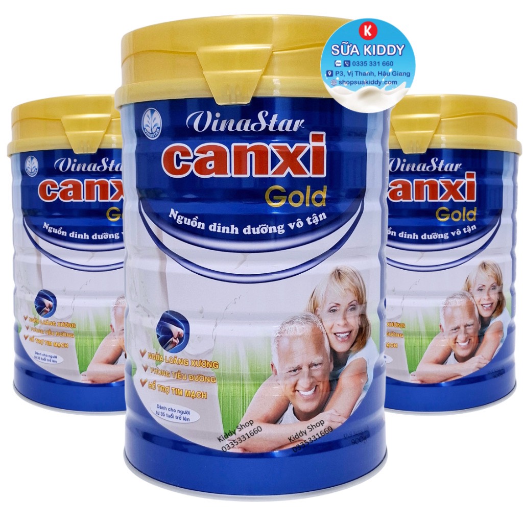 Sữa Vinastar Canxi Gold cho người trên 35 tuổi-900g (kiddy1234)