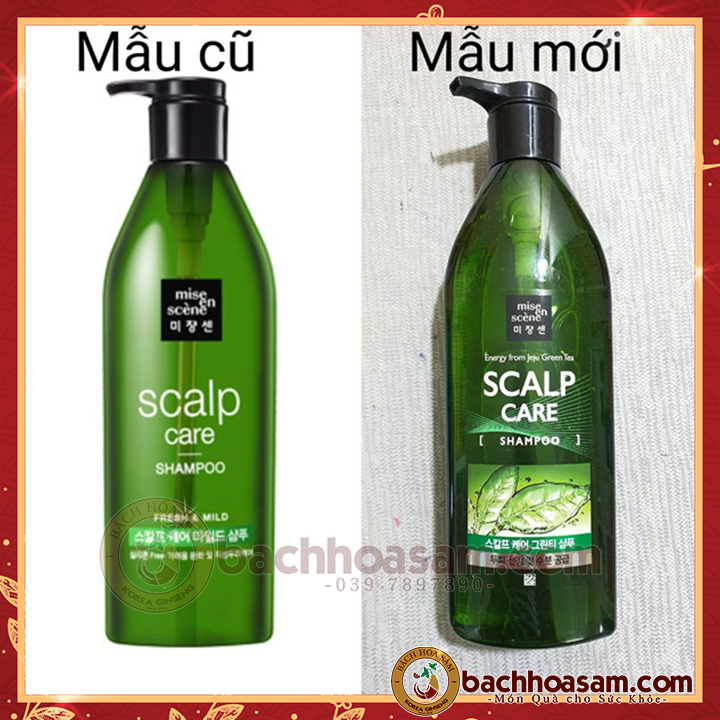 Dầu Gội Mise En Scene Hàn Quốc Màu Xanh 680Ml - Dau Goi Misen Mau Xanh