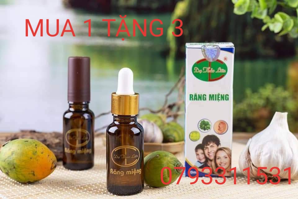 (Mua 1 Tặng 3) Sp Td Răng Miệng Dạ Thảo Liên