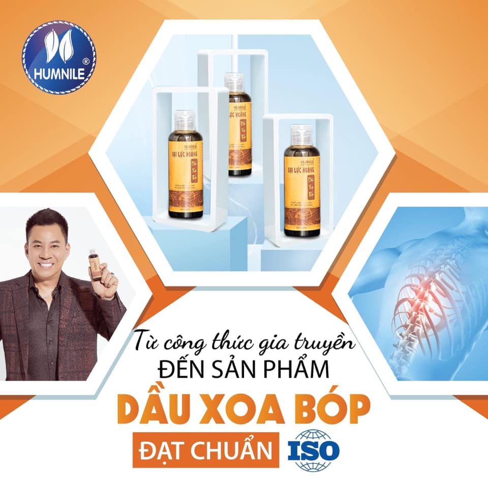 Dầu Xoa Bóp Đại Lực Hoàng 120Ml - - Giải Pháp Hỗ Trợ Cơ Xương Khớp - - - Đẩy Lùi Cơn Đau Xương Khớp - - Thoát Đĩa Đệm