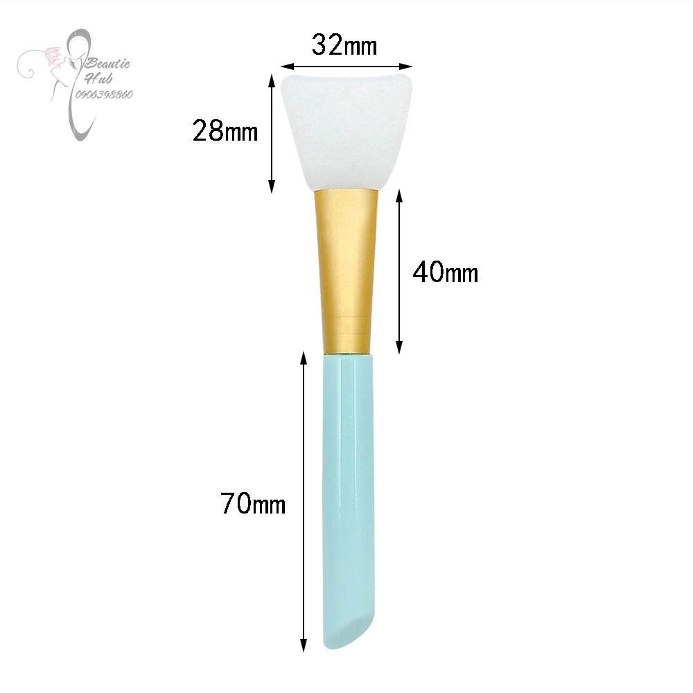 [Hcm]Cọ Sillicon Quét Mặt Nạ Trang Điểm Cao Cấp - Chổi Sillicon