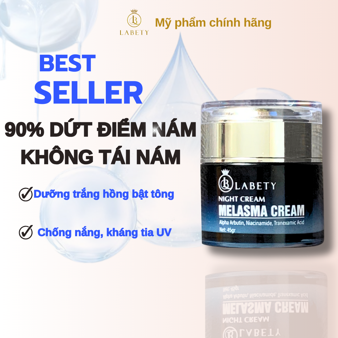 Kem dưỡng trắng da mờ thâm nám tàn nhang MELASMA CREAM 45g dành cho mọi loại da