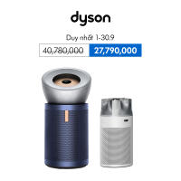 [COMBO GIÁ TỐT] Máy Lọc Không Khí Dyson Purifier Big + Quiet Formaldehyde BP03 + Máy lọc không khí nhỏ gọn HushJet HJ10 (Trắng/Bạc)