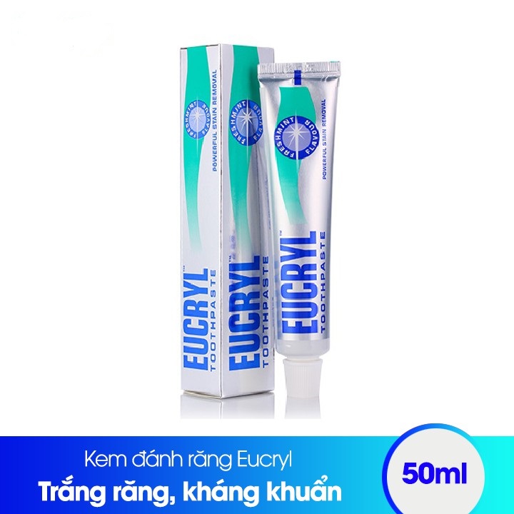Kem Đánh Răng Eucryl 50Ml