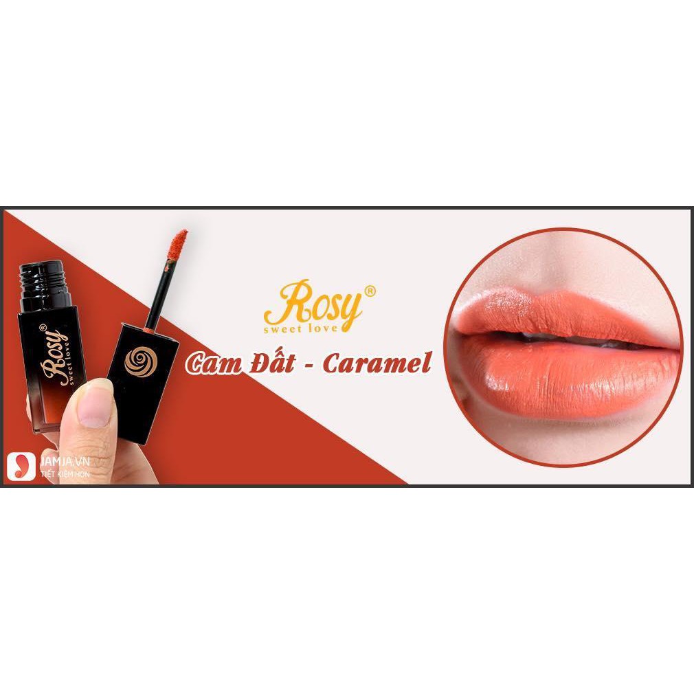 [HCM][Chính hãng] Son kem Rosy chiết xuất thiên nhiên siêu lỳ không hóa chất