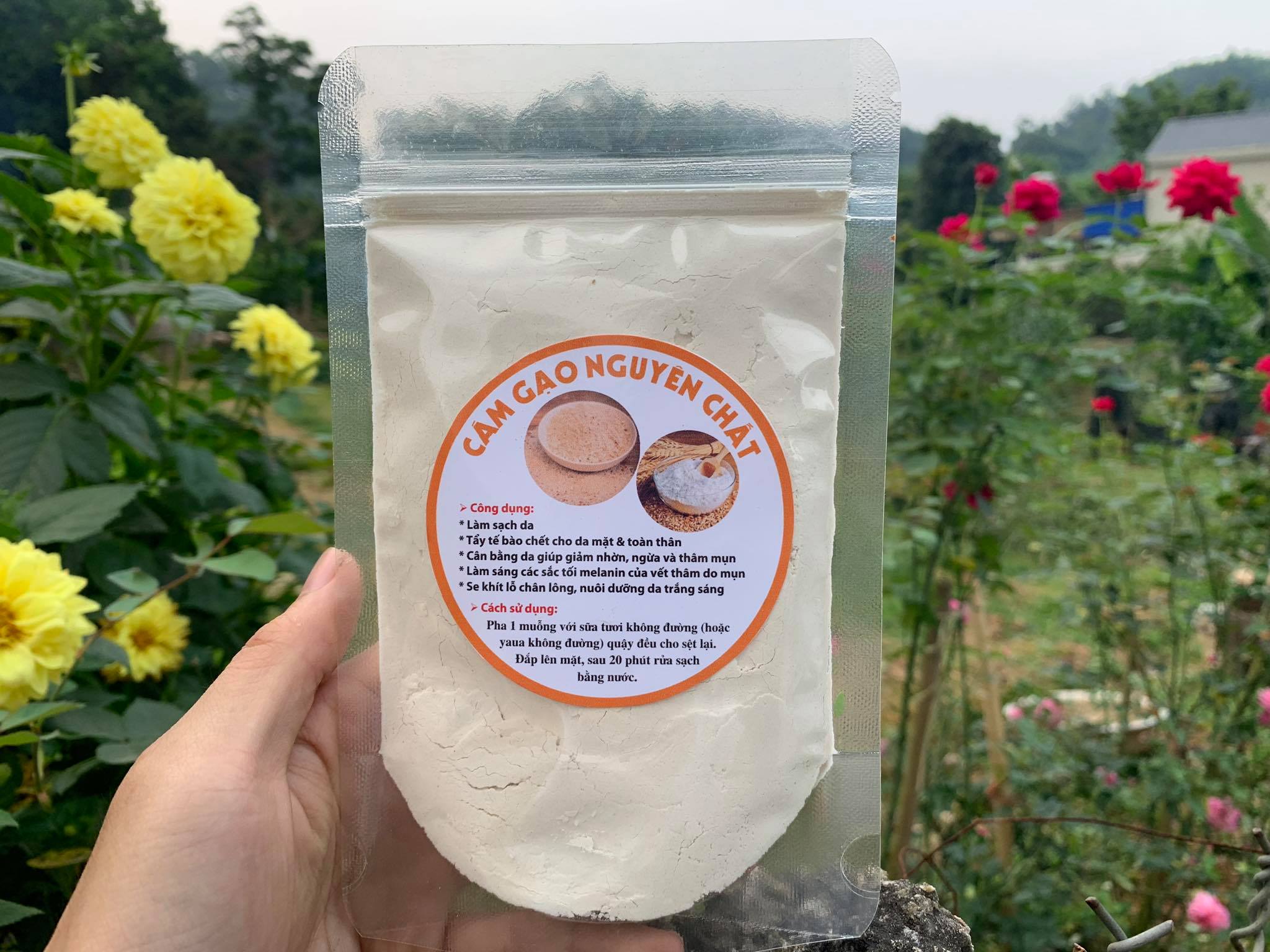 Bột C&Aacutem Gạo G&Oacutei 100Gram