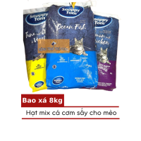 [BAO 8KG] Hạt Cho Mèo Mix Cá Cơm Sấy Snappy Tom - [Nông Trại Thú Cưng]